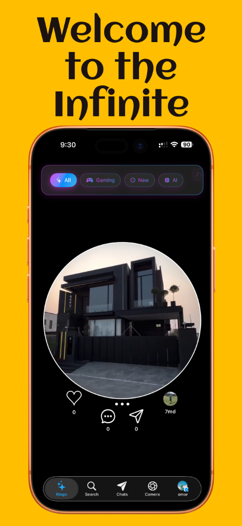 Welcome to the Infinite - Rings feed
